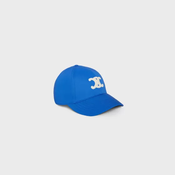Triomphe Baseball Cap In Cotton - | ^CELINE Fashion