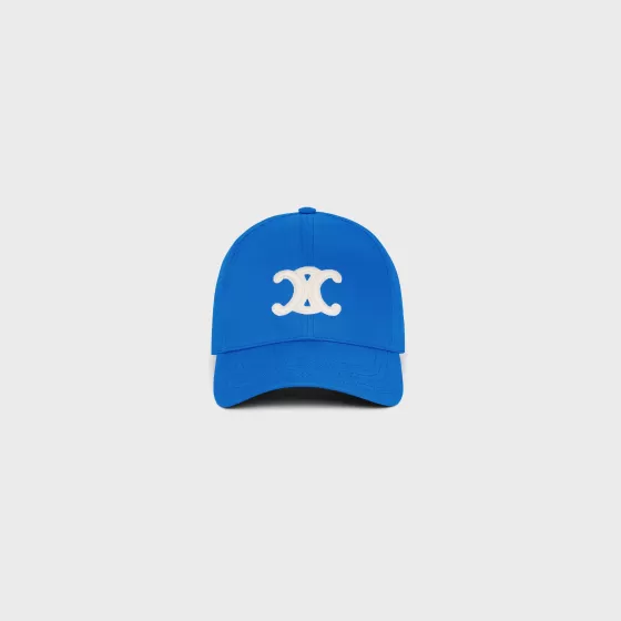 Triomphe Baseball Cap In Cotton - | ^CELINE Fashion
